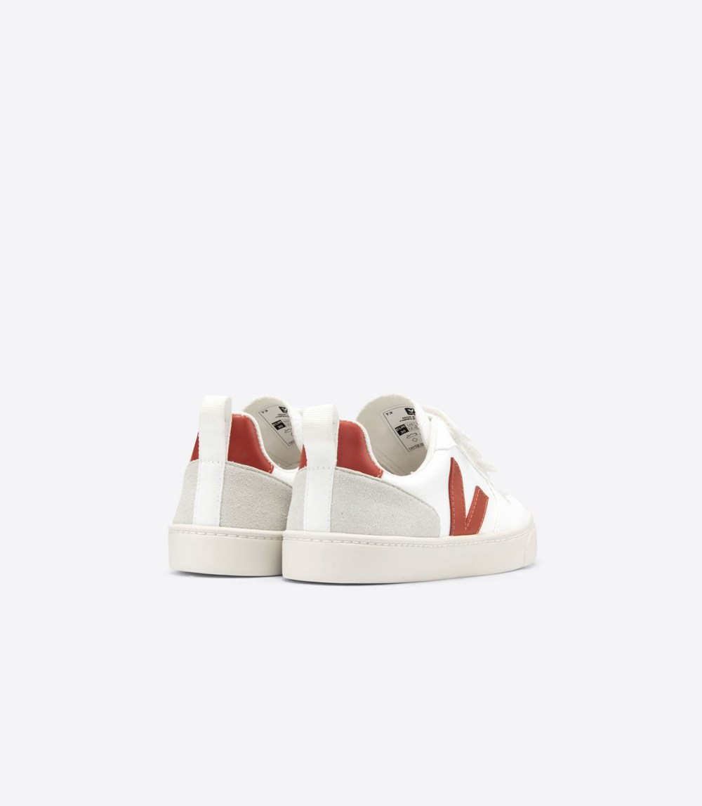 Veja Sneakers Barn - V-10 Velcro Cwl - Vita - 234861-OFL